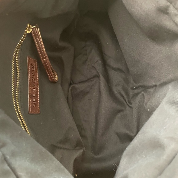 💯 authentic See by Chloe metallic day tripper leather two tone bag - Picture 13 of 16